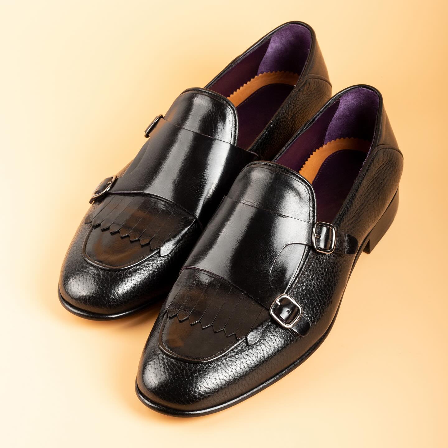 Trivor Double Buckle Loafers