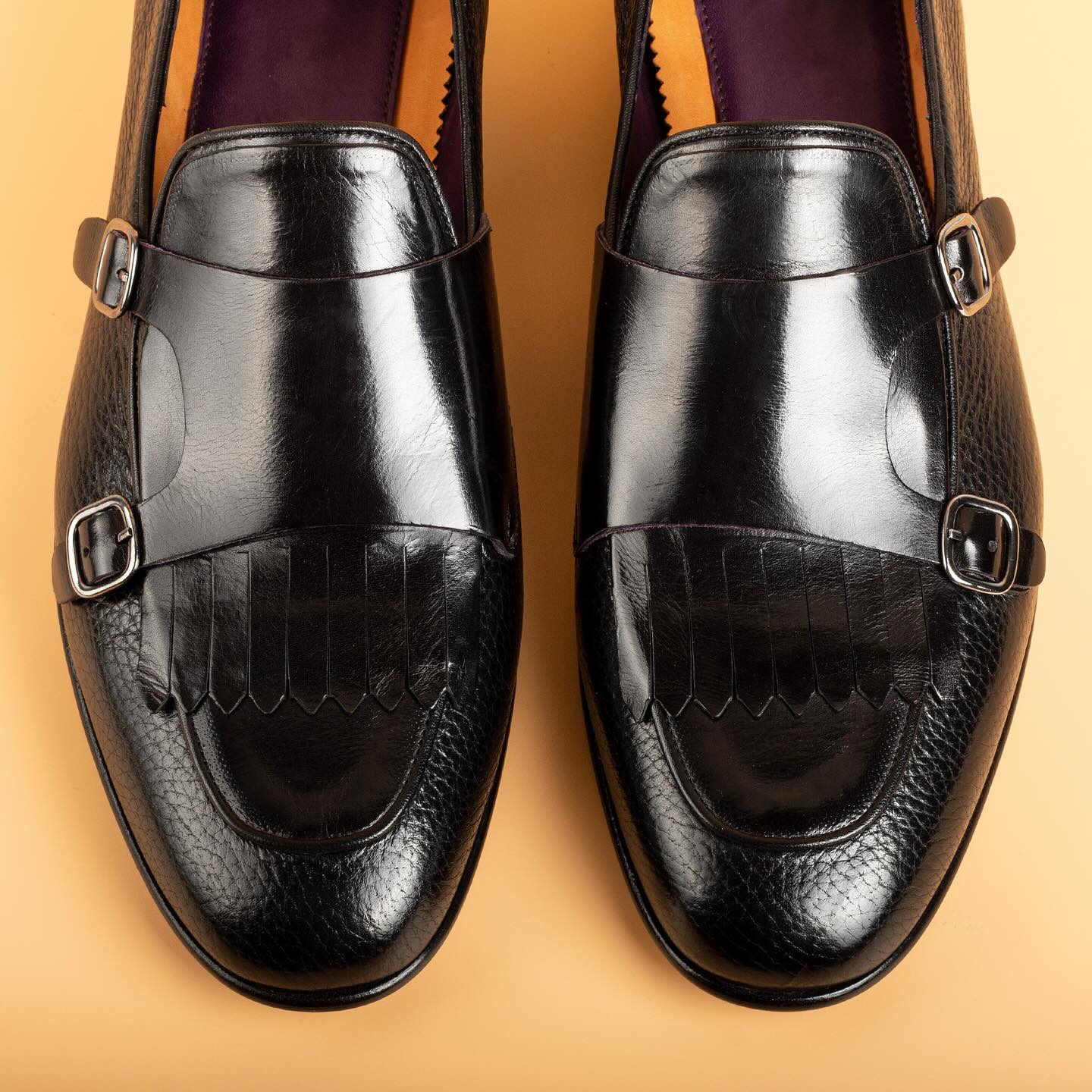 Trivor Double Buckle Loafers