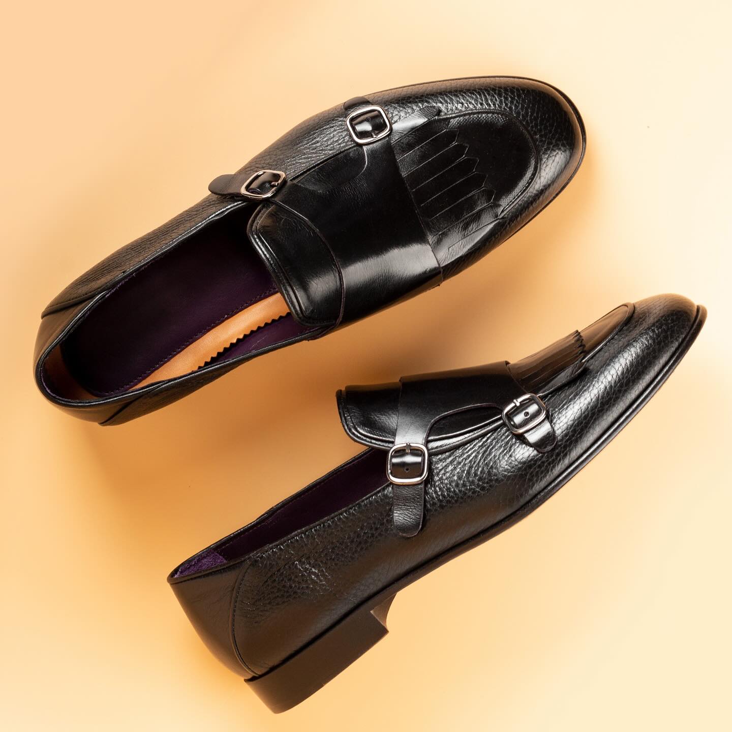 Trivor Double Buckle Loafers