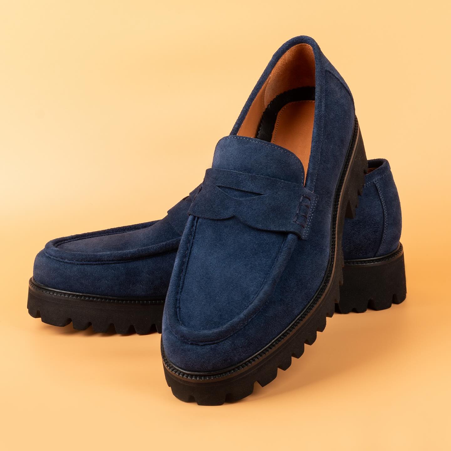 High Heel Driving Loafers