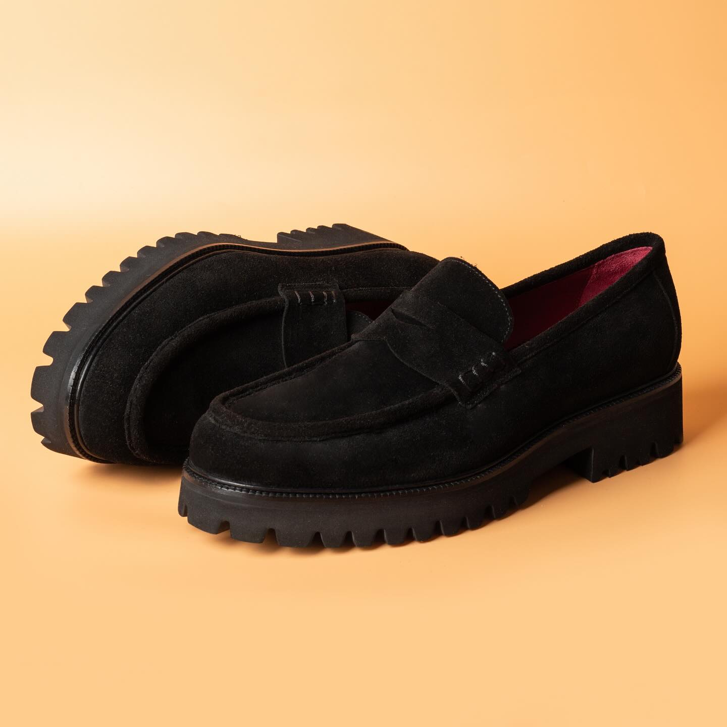 High Heel Driving Loafers