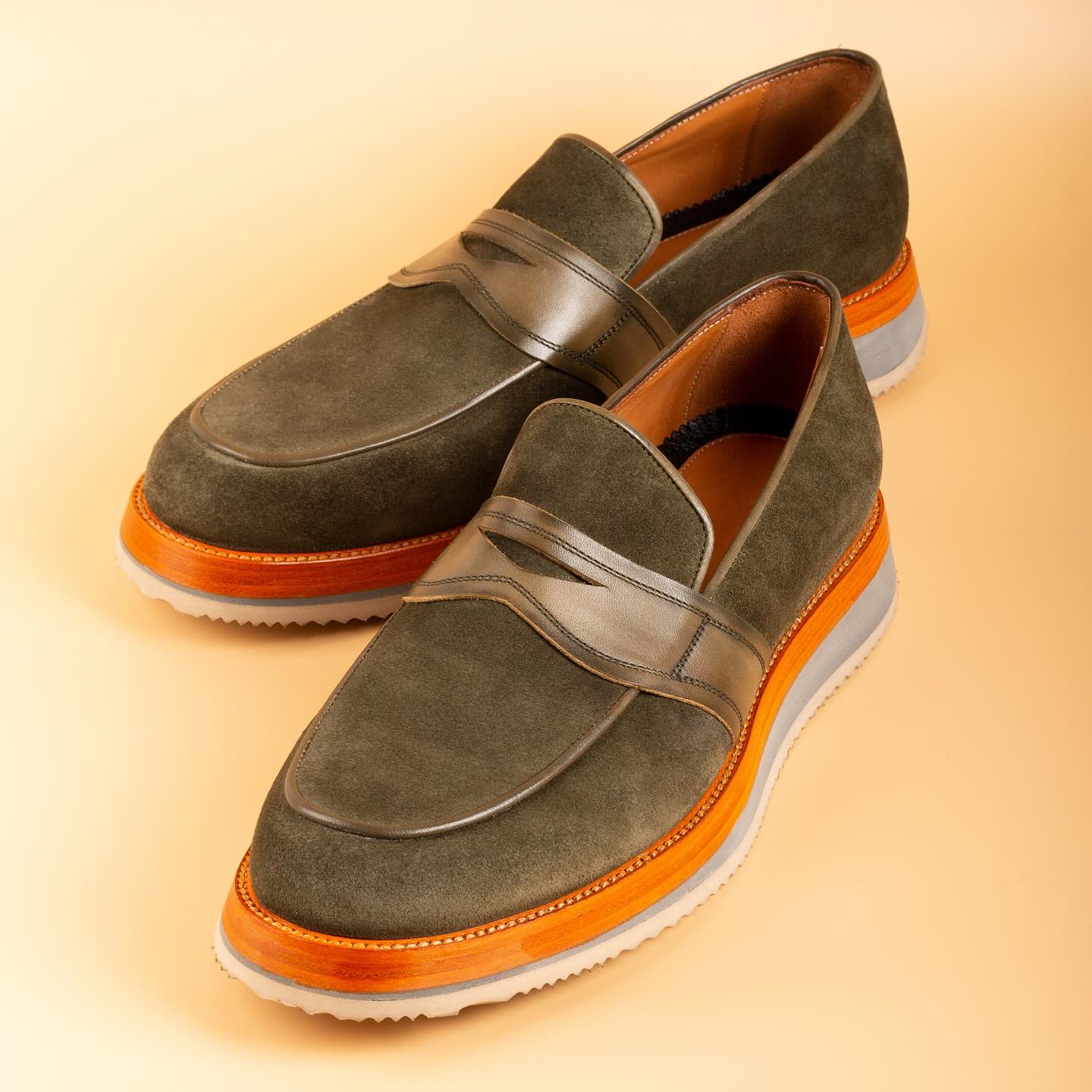 Suede Penny Loafer