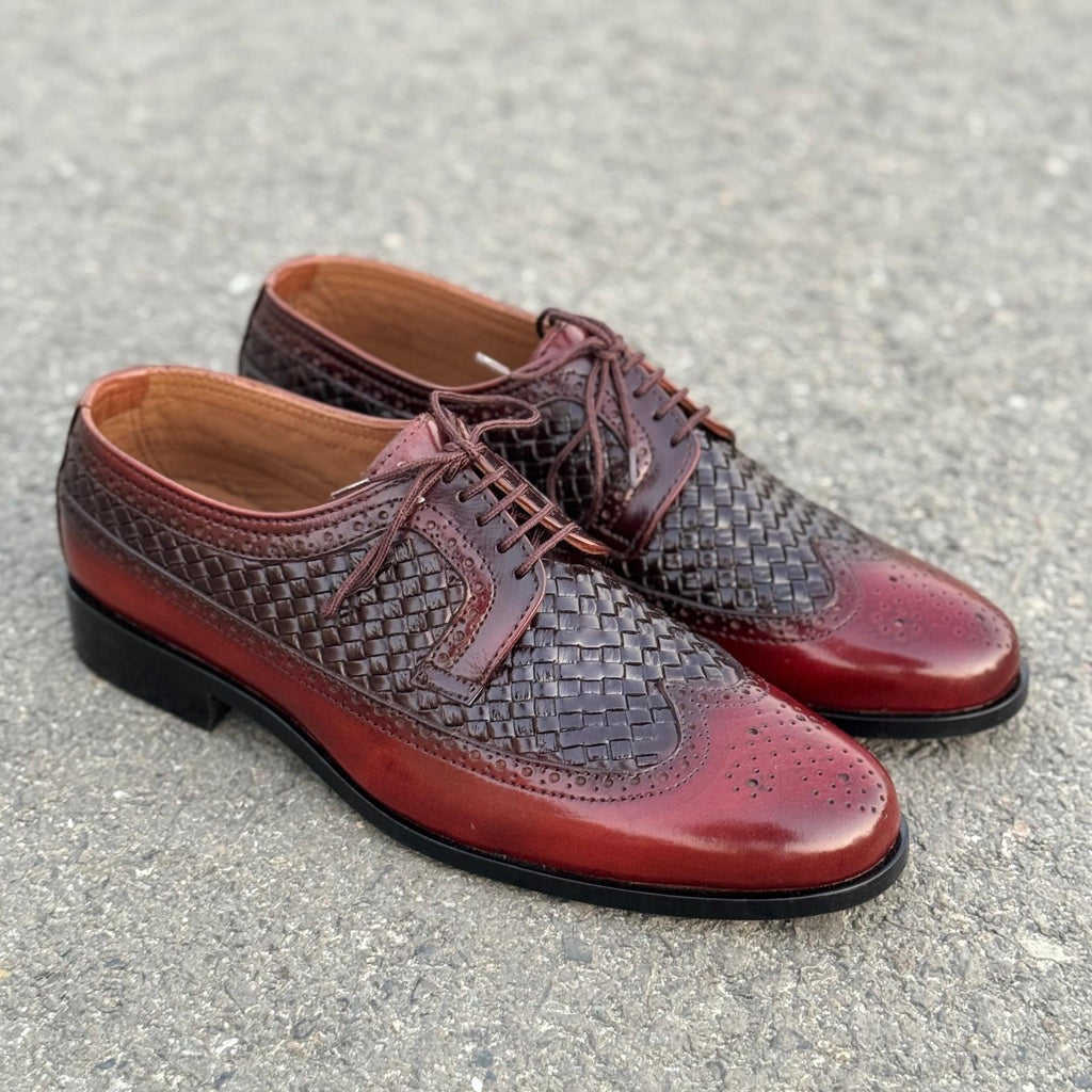 The Cedar Maroon Shoes - 2564