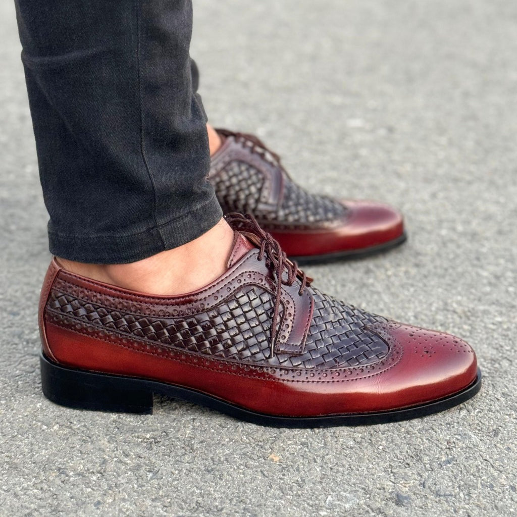 The Cedar Maroon Shoes - 2564