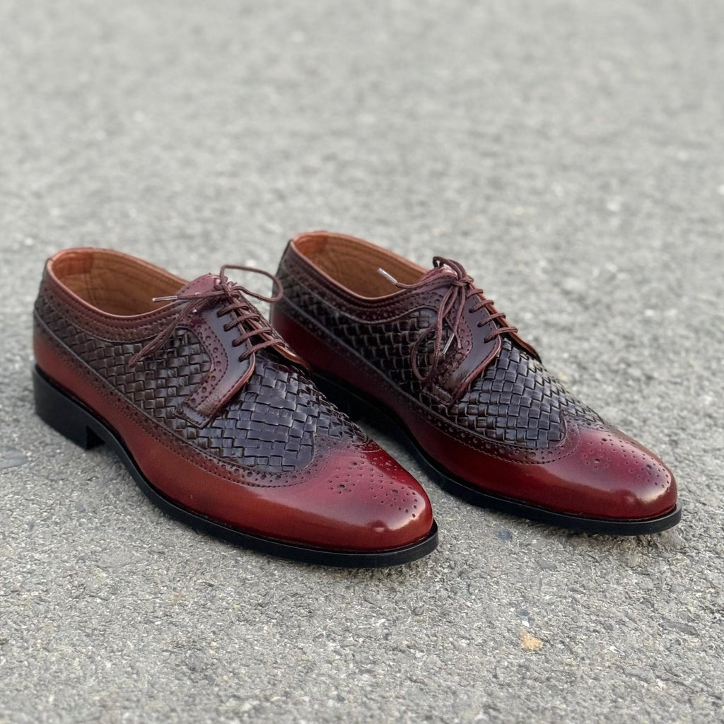 The Cedar Maroon Shoes - 2564