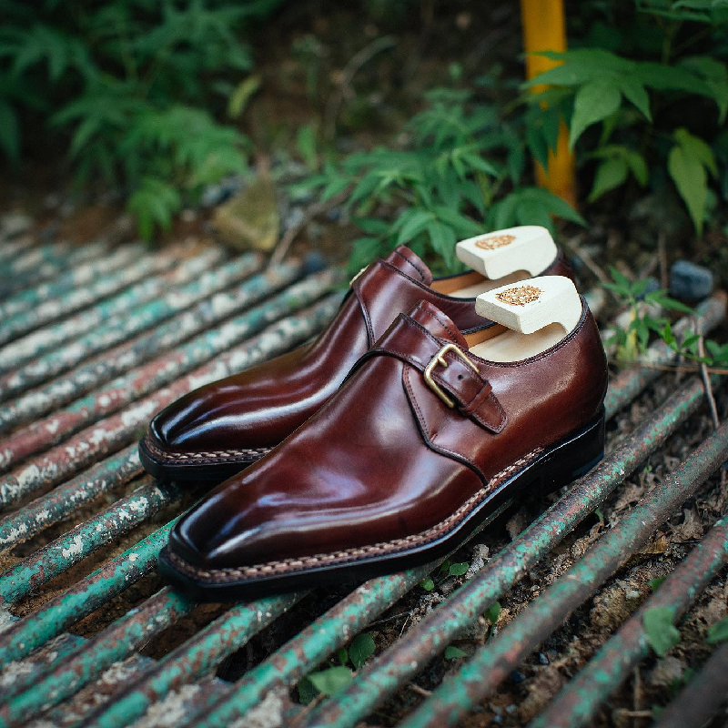 Handmade Classic Luxury Formal Monk Shoes