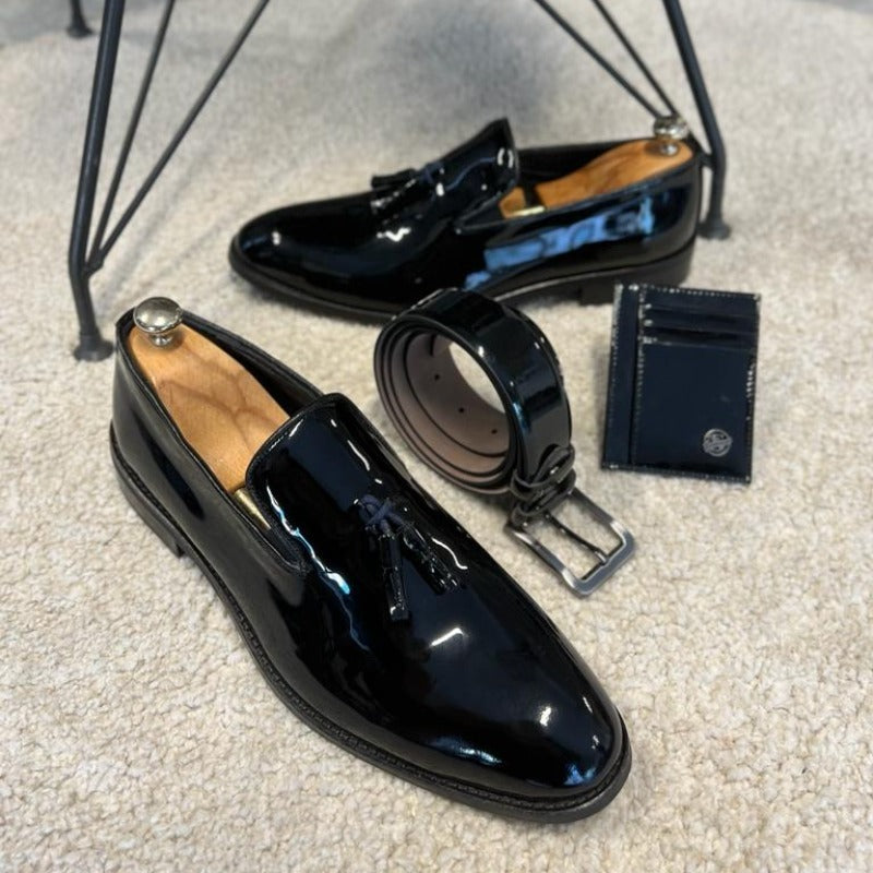 Aichashi New Black Loafers