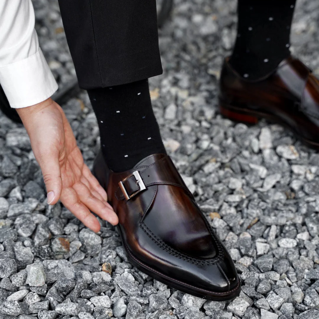 Moc Toe Single Monkstrap