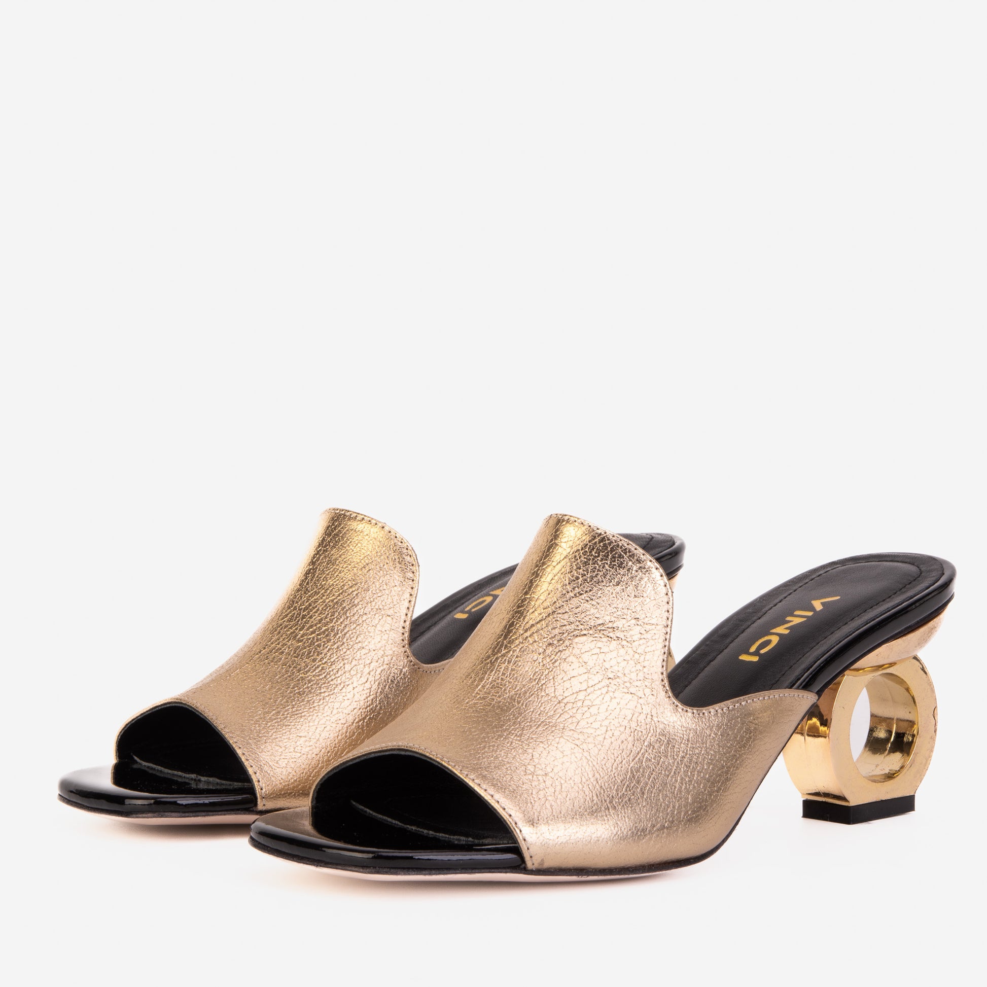 The Tory Silver Leather Women Sandal