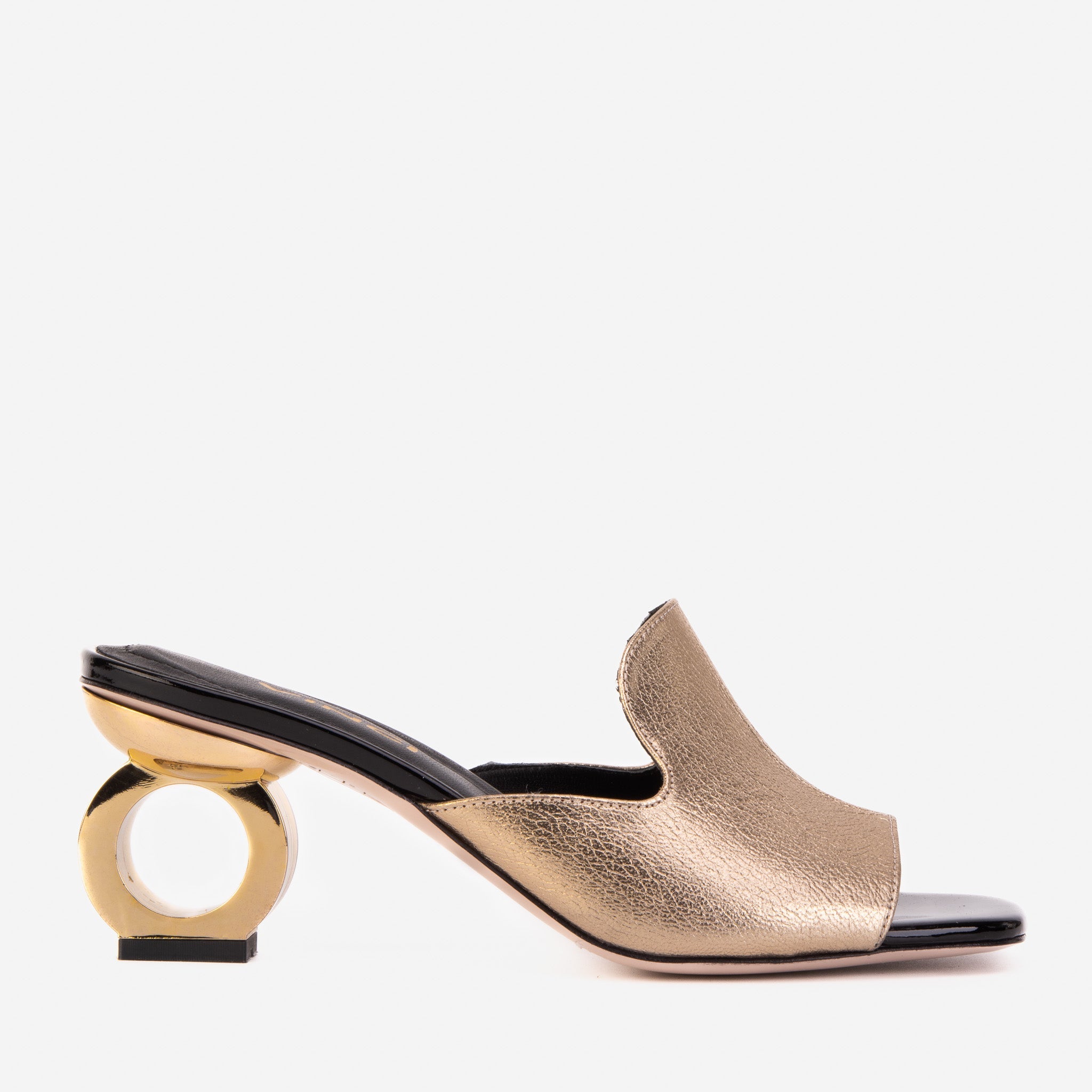 The Tory Silver Leather Women Sandal