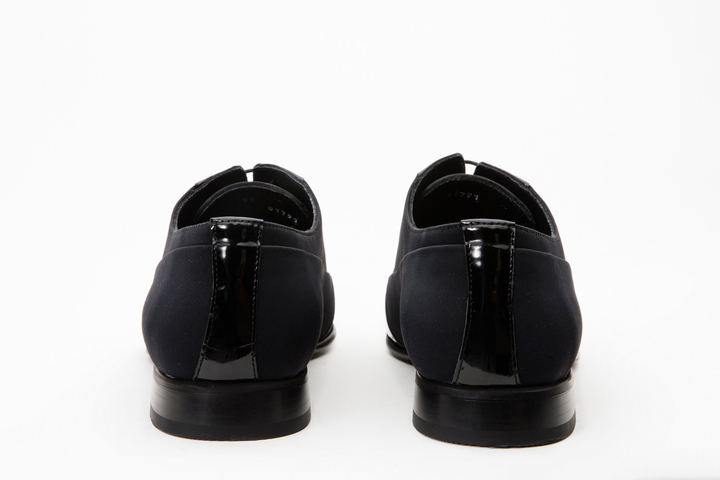 The Colombo Black Cap Toe Oxford