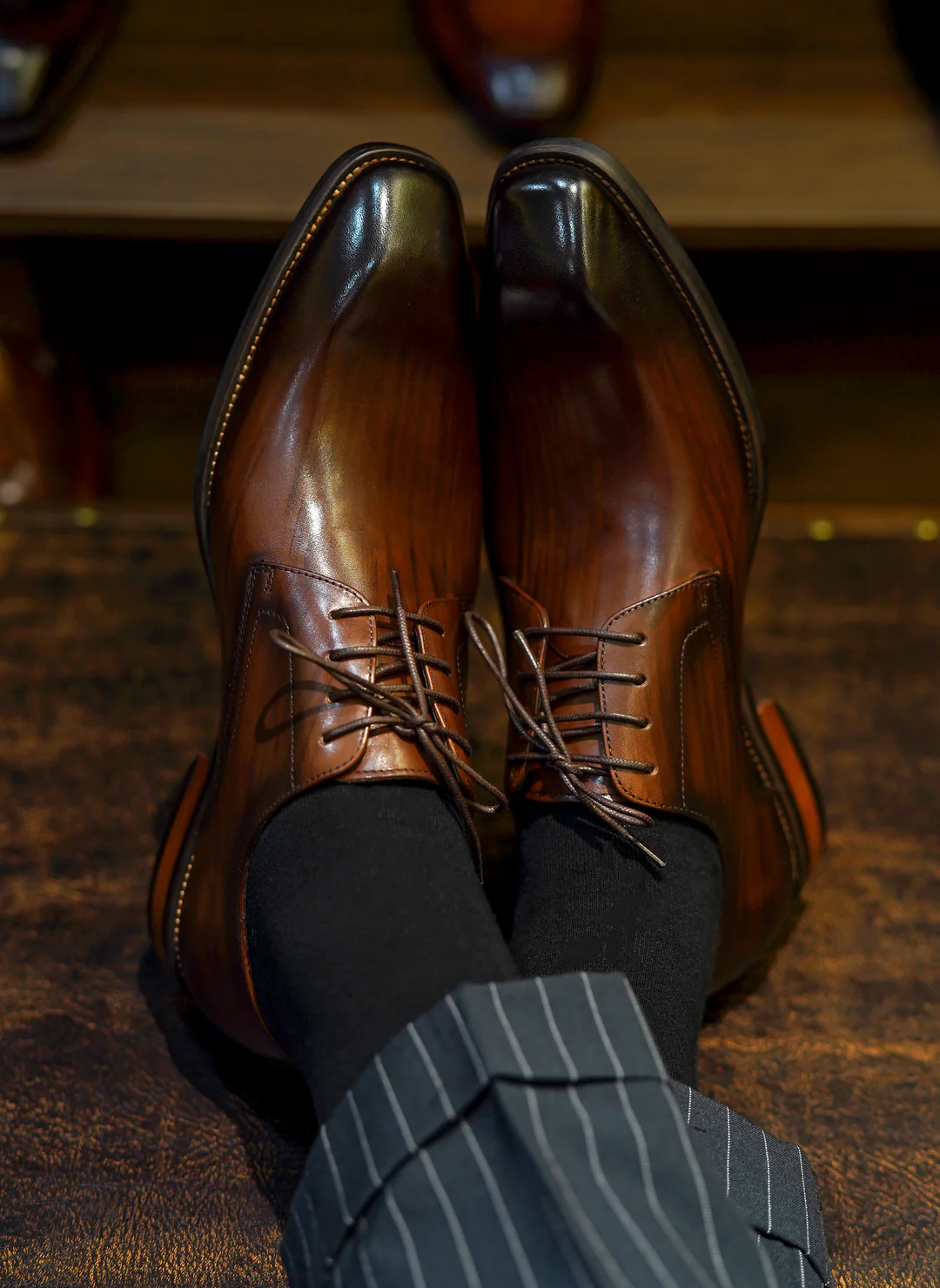 Derby Leather Shoes