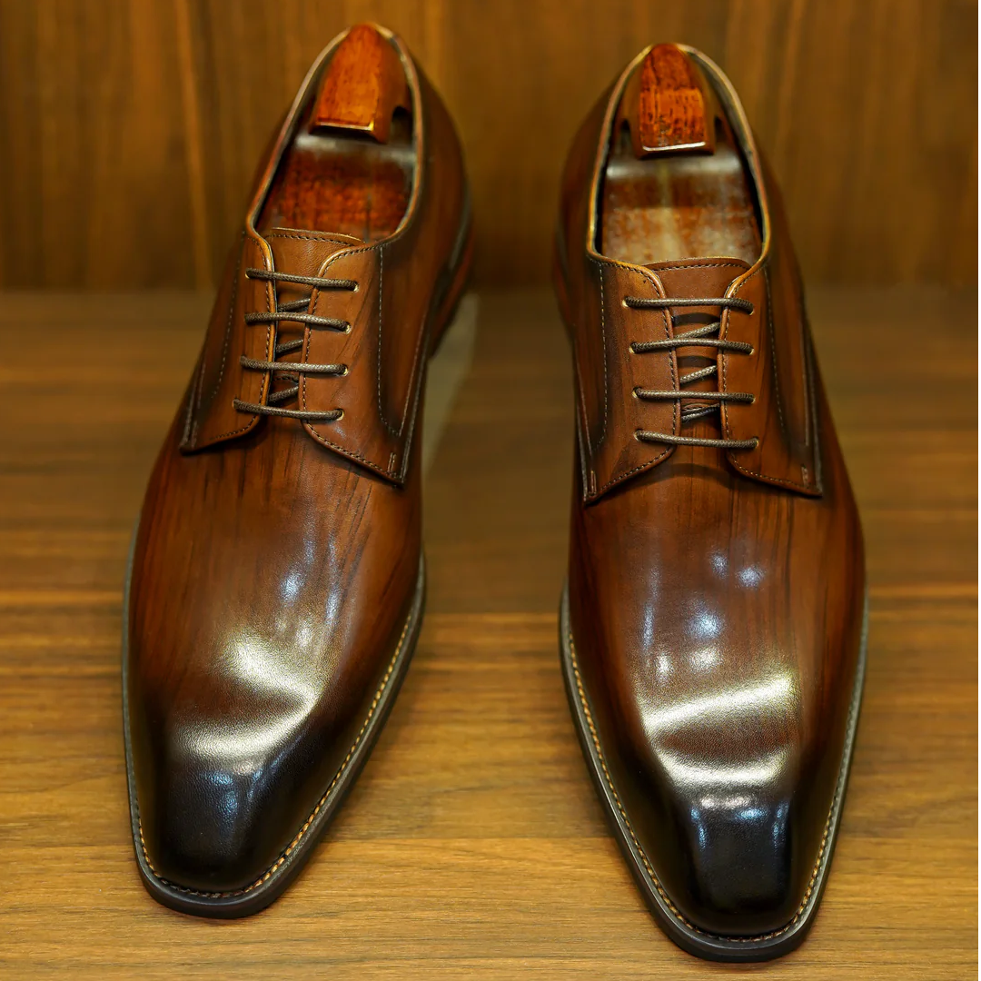 Derby Leather Shoes