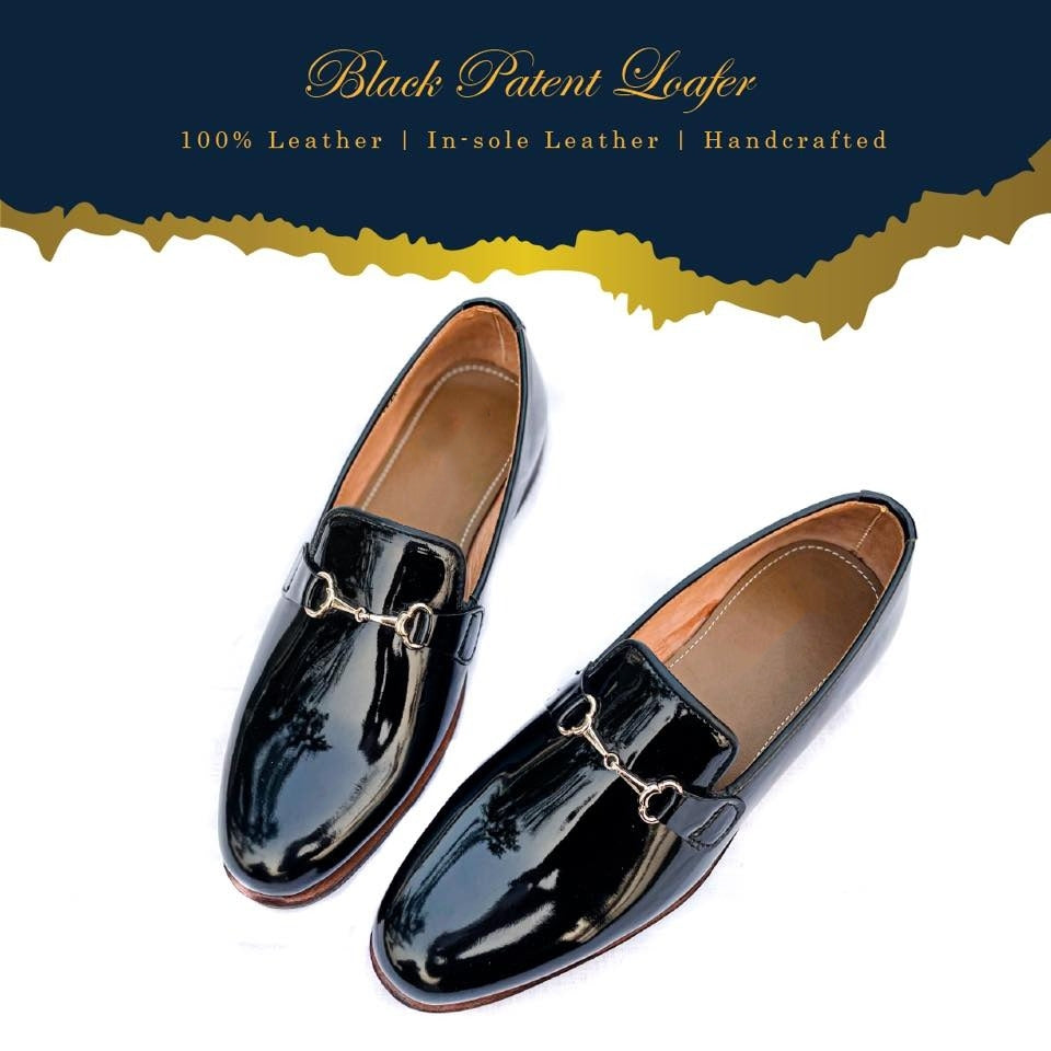 Black Patent Loafer