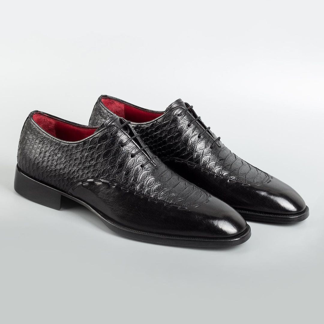 FUJI Oxford Calf Double Leather Shoes