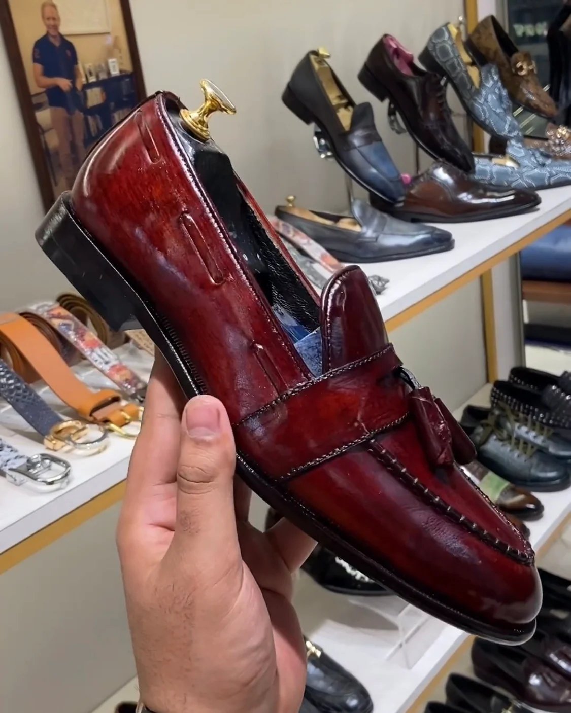 Ox-blood Tassel Loafers