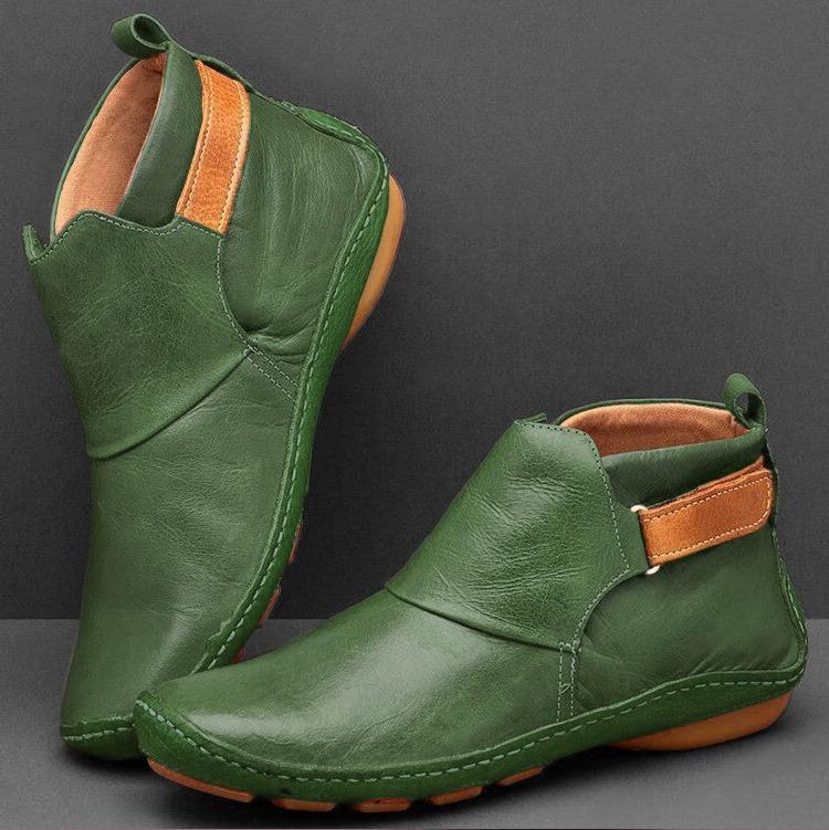 Women'S Vintage Casual Short Ankle Boots