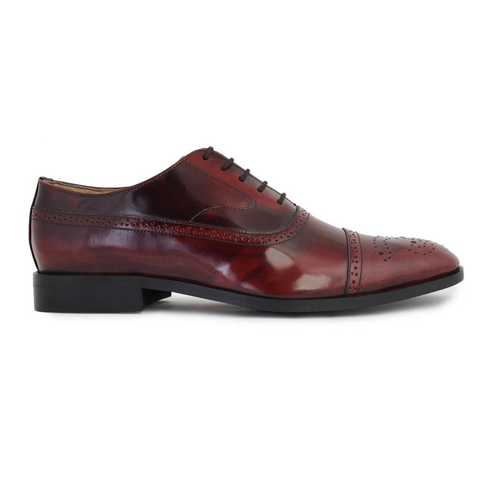 Luca Burgundy Brushoff