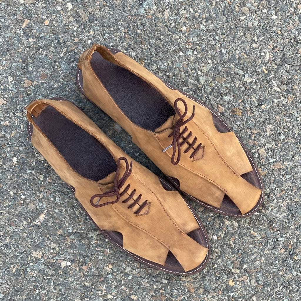 Degora Pure Leather Handmade Casual Sandals-2364