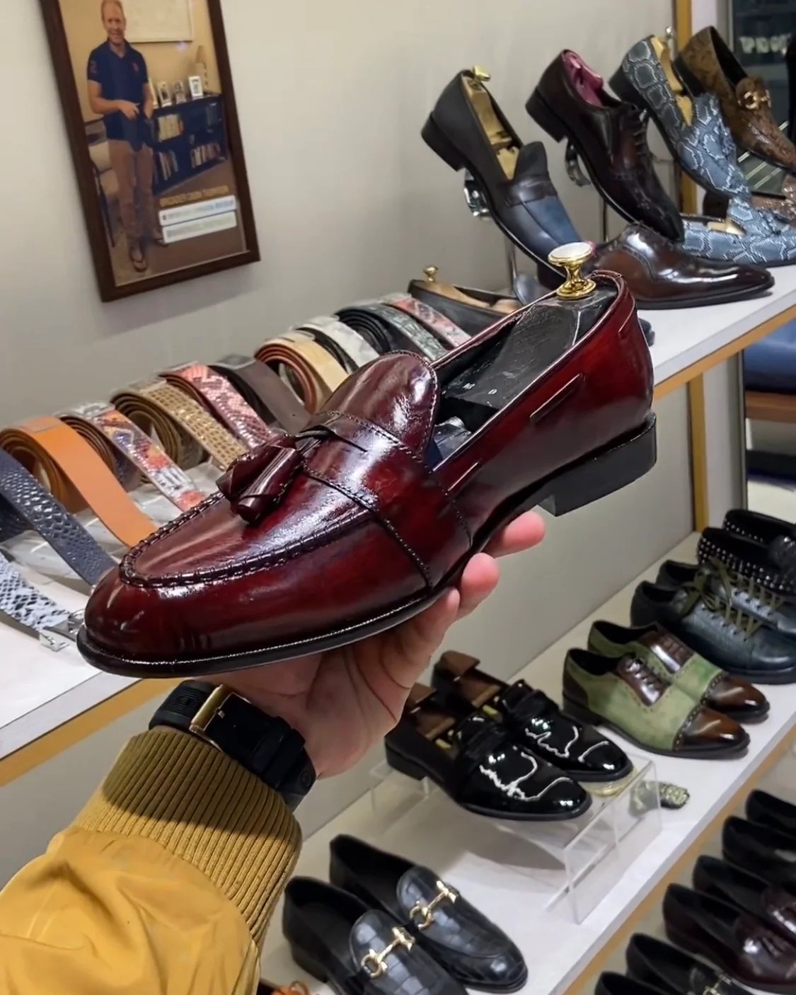 Ox-blood Tassel Loafers