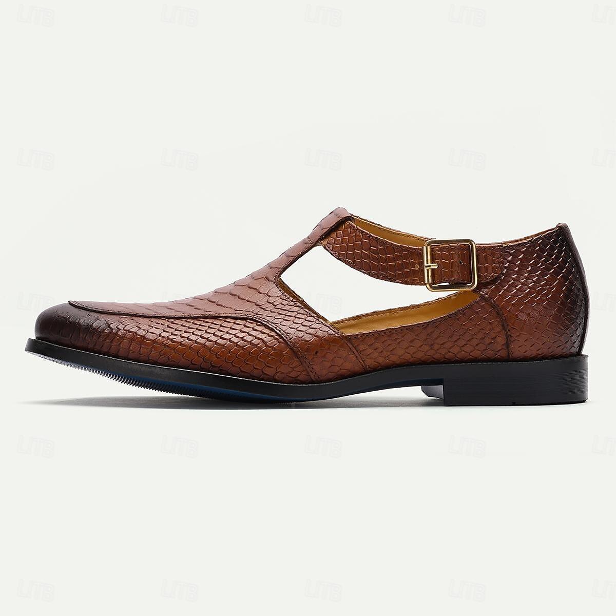 Men's genuine leather sandals