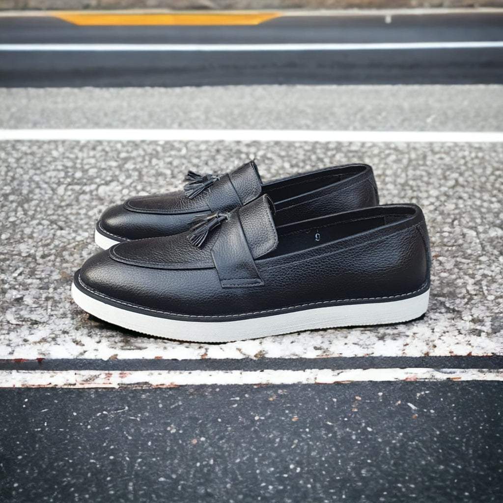 Degora Pure Leather Handmade Shoes- 2422 Black