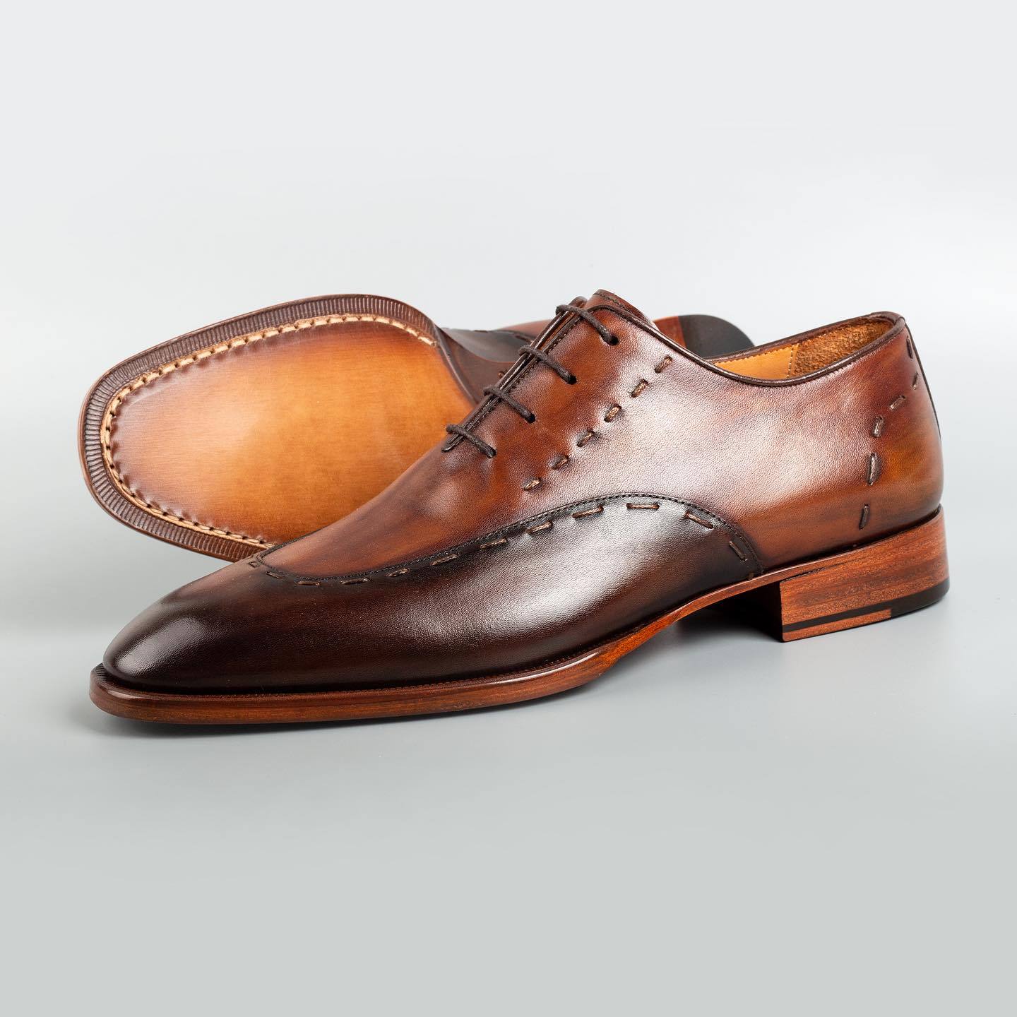 Top-Grain Calf Leather Dress Shoes