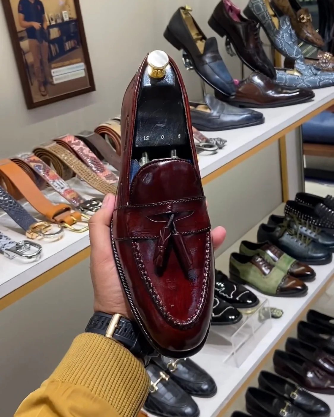 Ox-blood Tassel Loafers