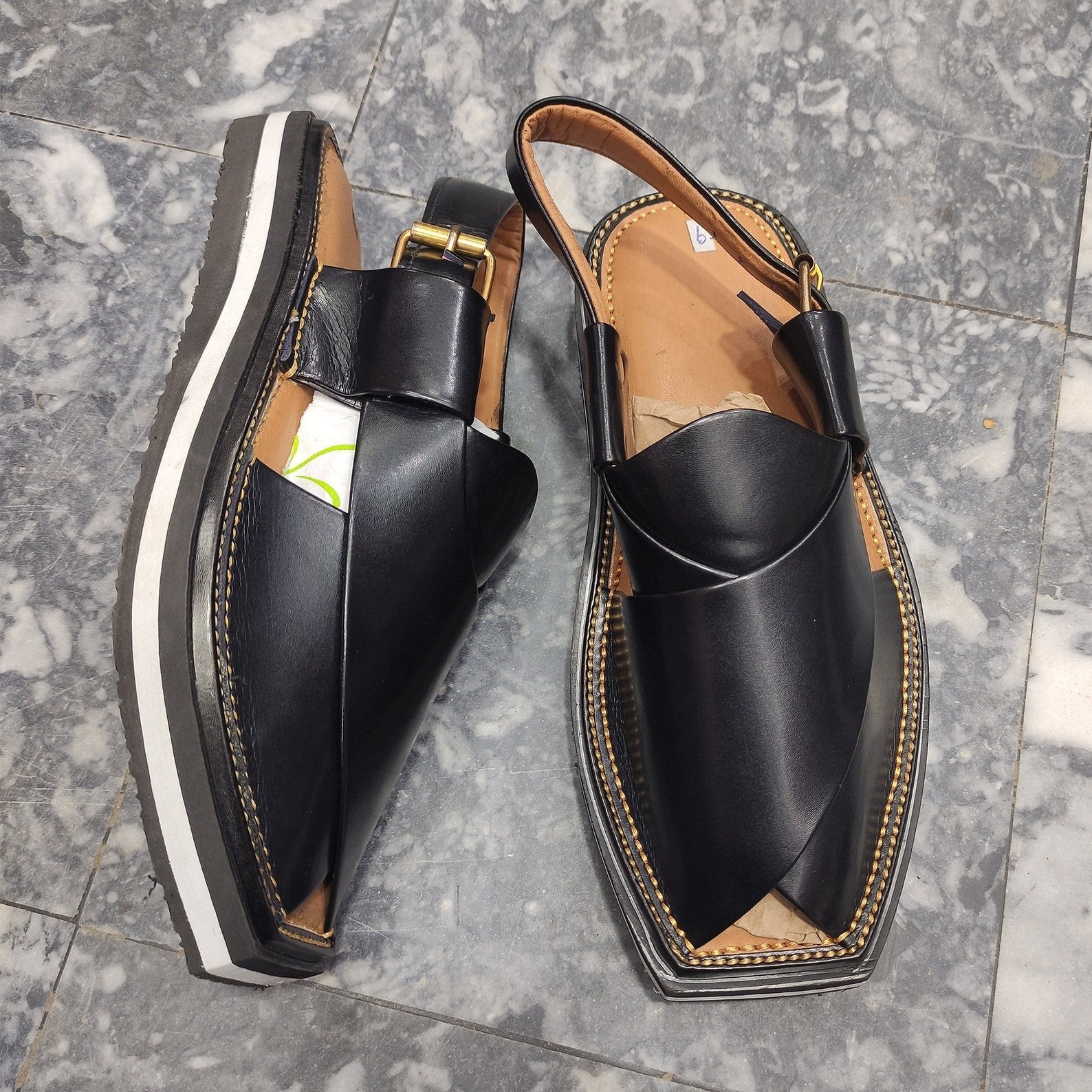 Peshawari Chappal Pure Leather Hand made