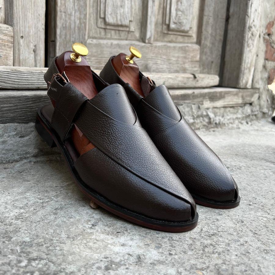 Brown/Black Cow Leather Narozi