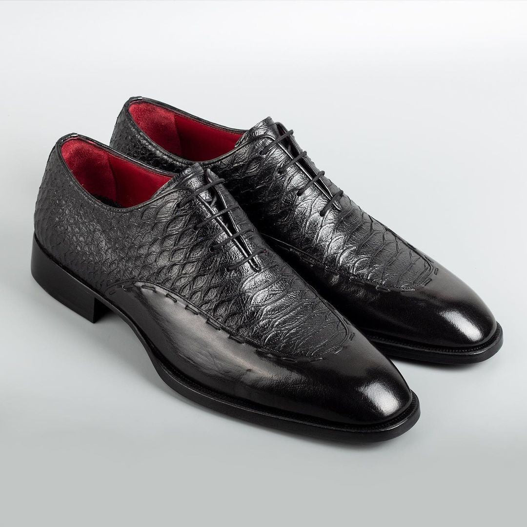 FUJI Oxford Calf Double Leather Shoes