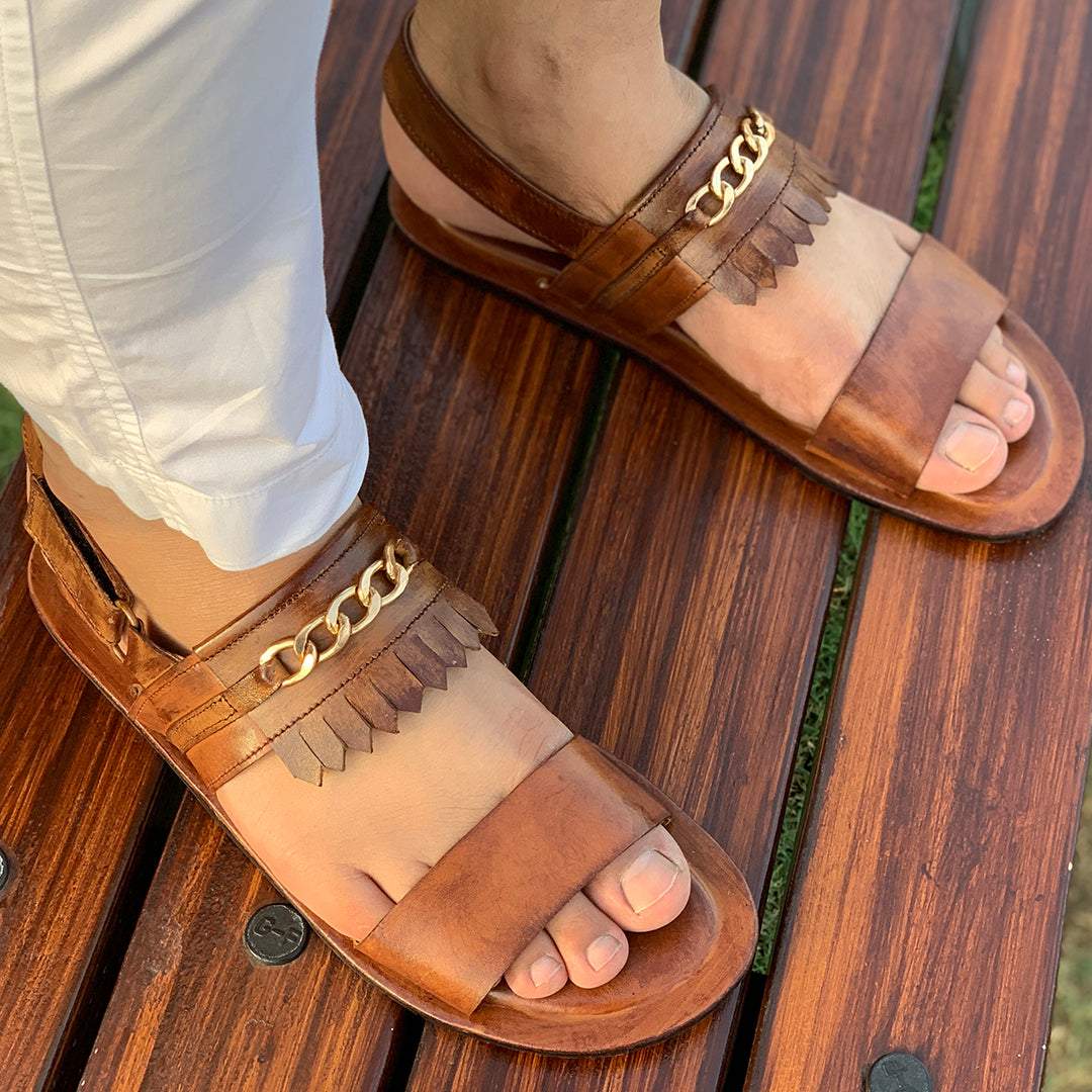 The Greek Brown Sandal