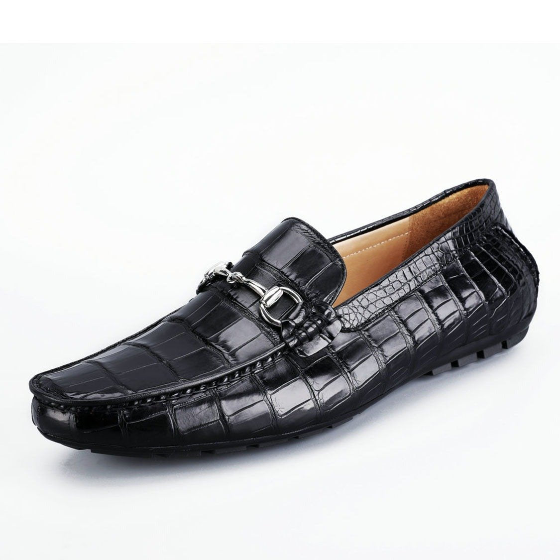 Men's Shoes Genuine Crocodile Alligator Skin Leather Handmade