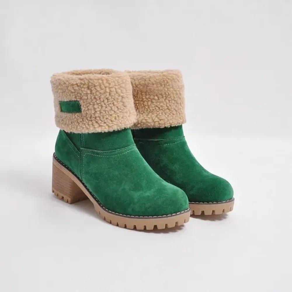 Women's Soft Waterproof Wool Lining Boots
