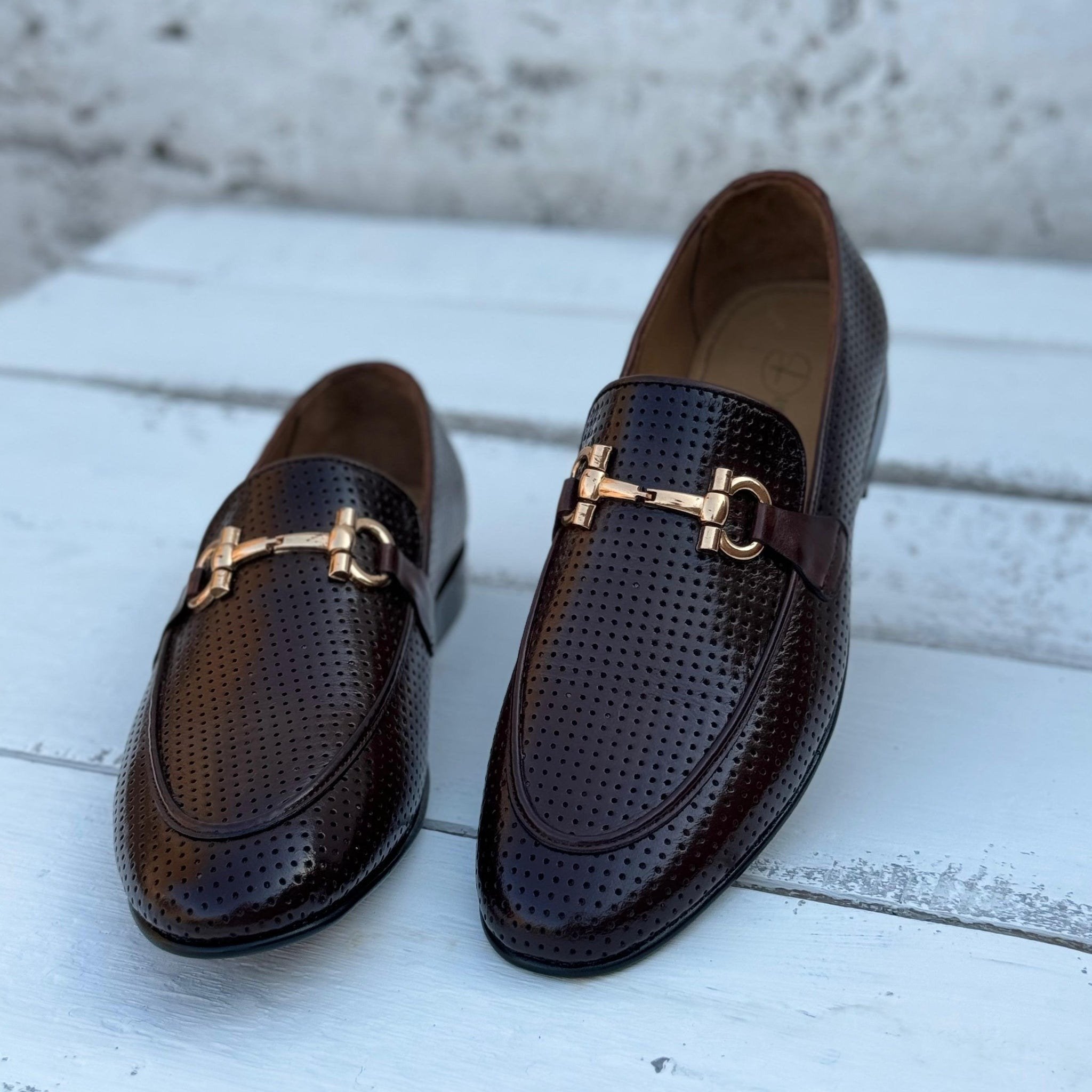 The Ruma Dotted Brown - 2473