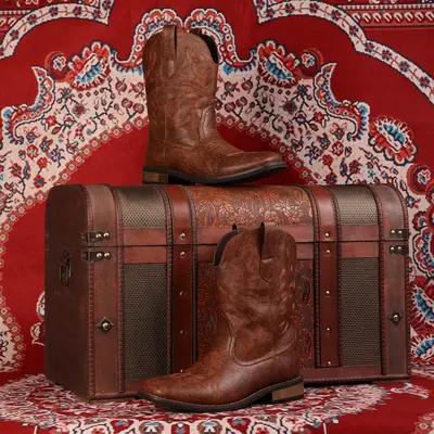 Men's Square Toe Western Boots