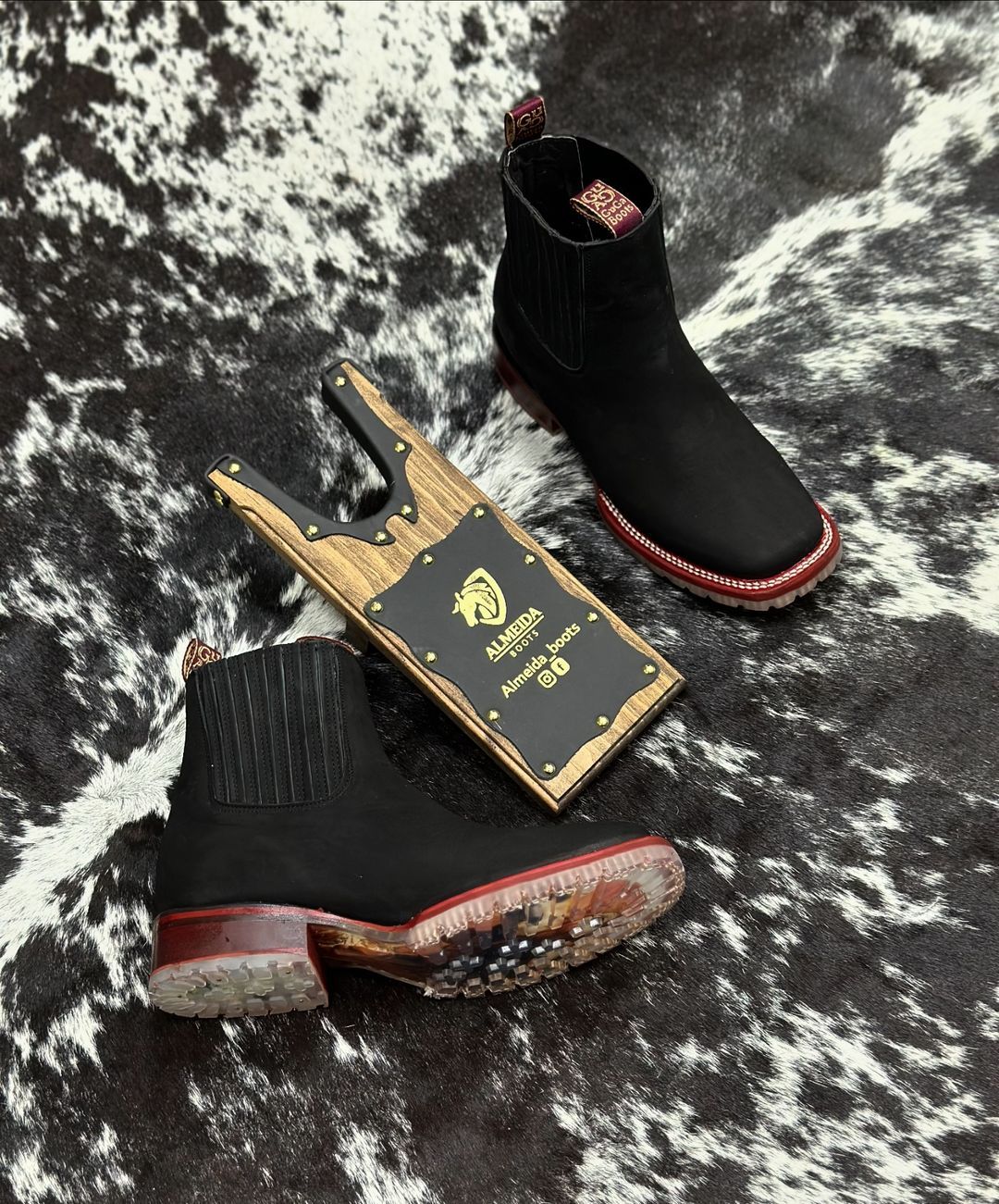 Italian Black Bull Boots(Buy 2 Free Shipping✔️)