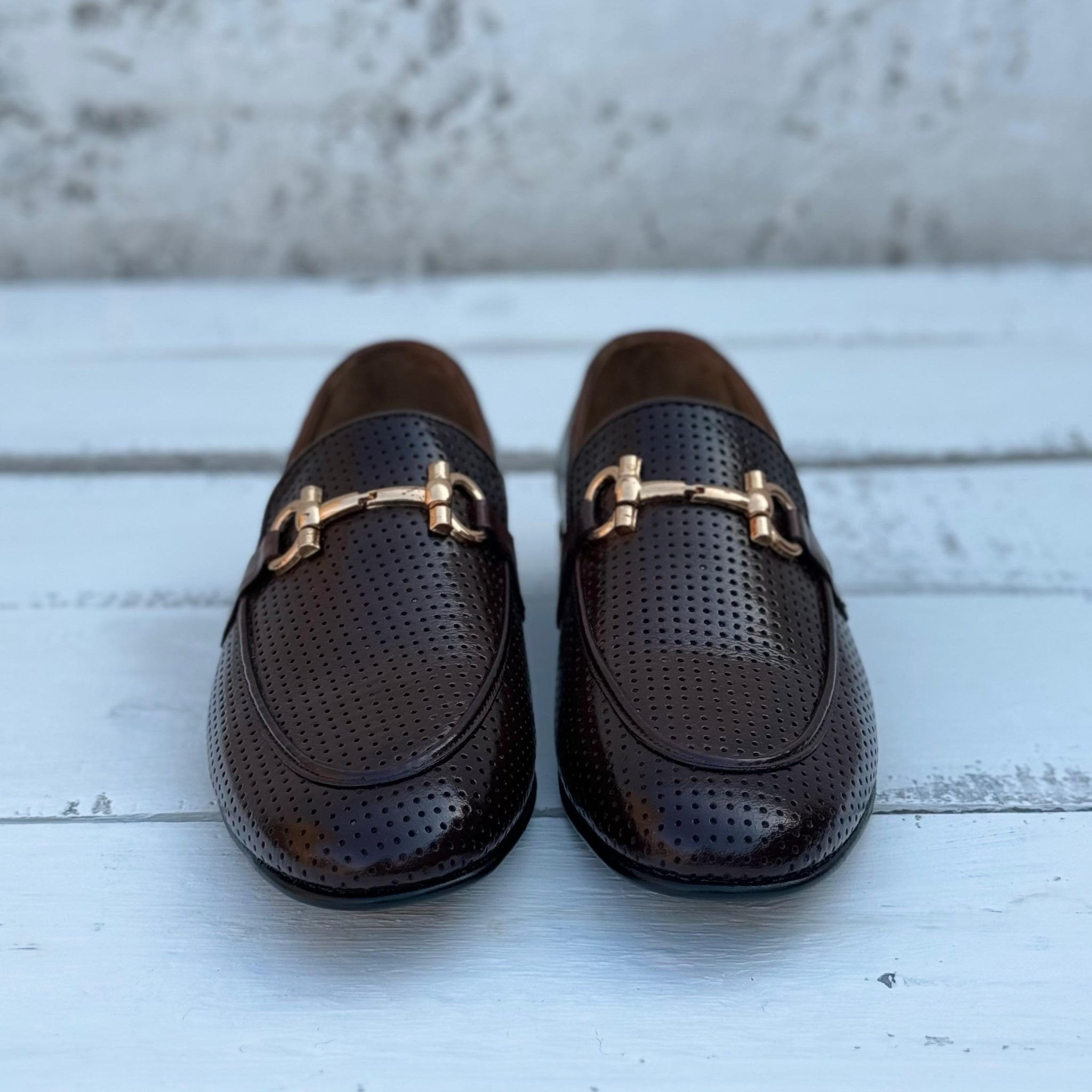 The Ruma Dotted Brown - 2473