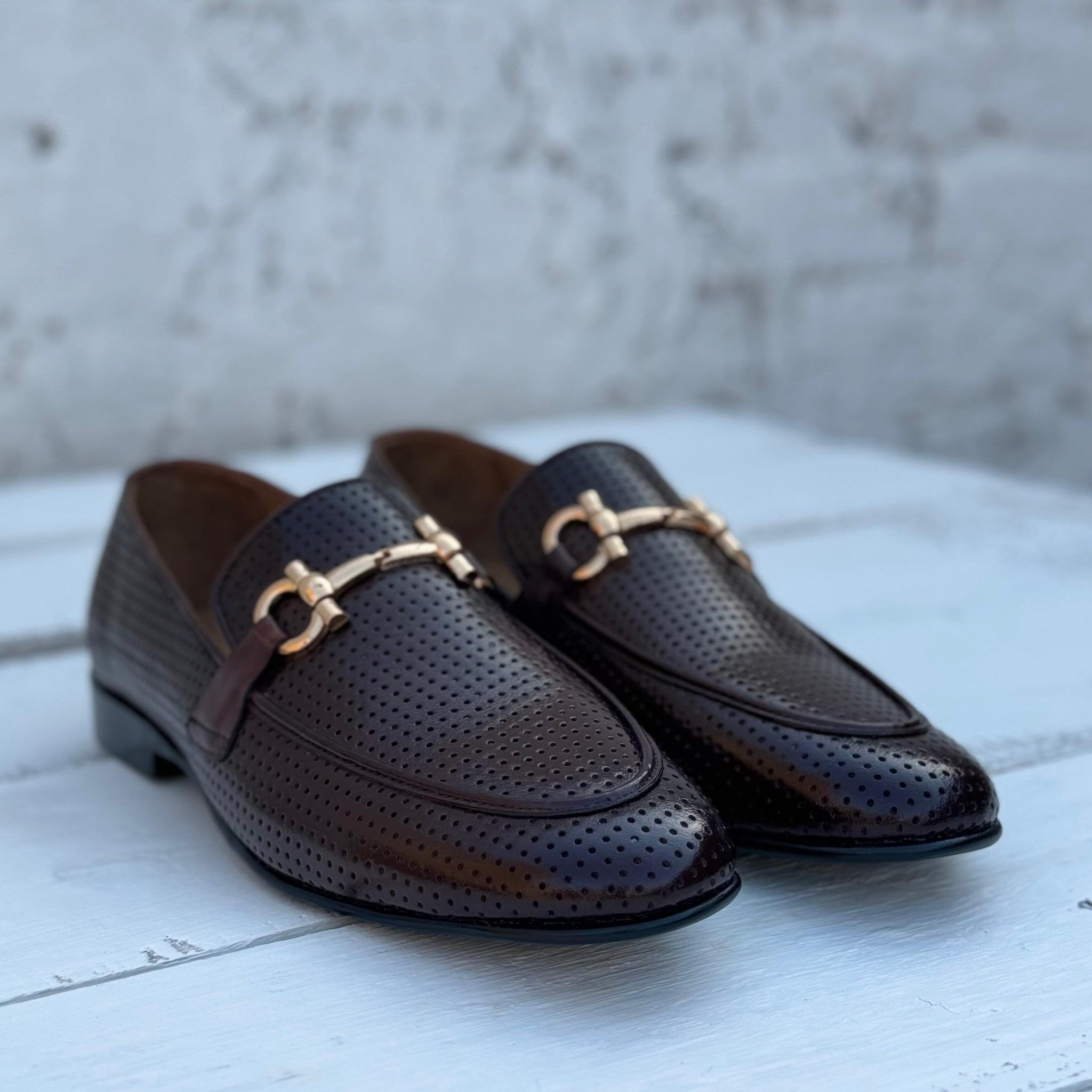 The Ruma Dotted Brown - 2473