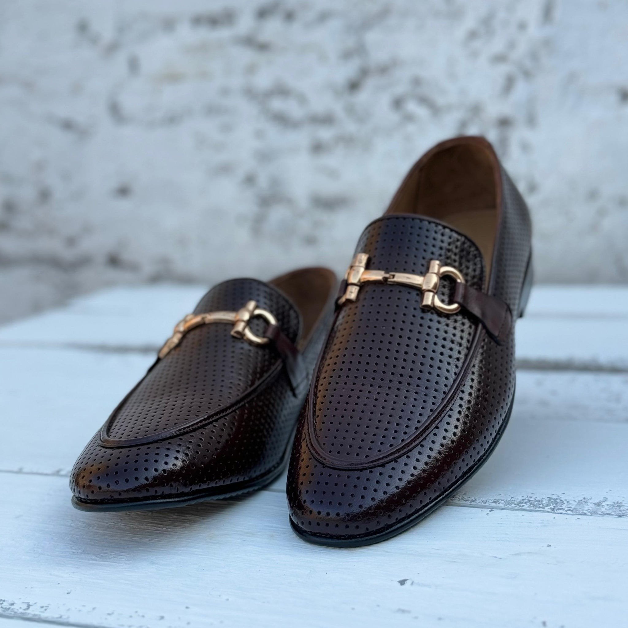 The Ruma Dotted Brown - 2473