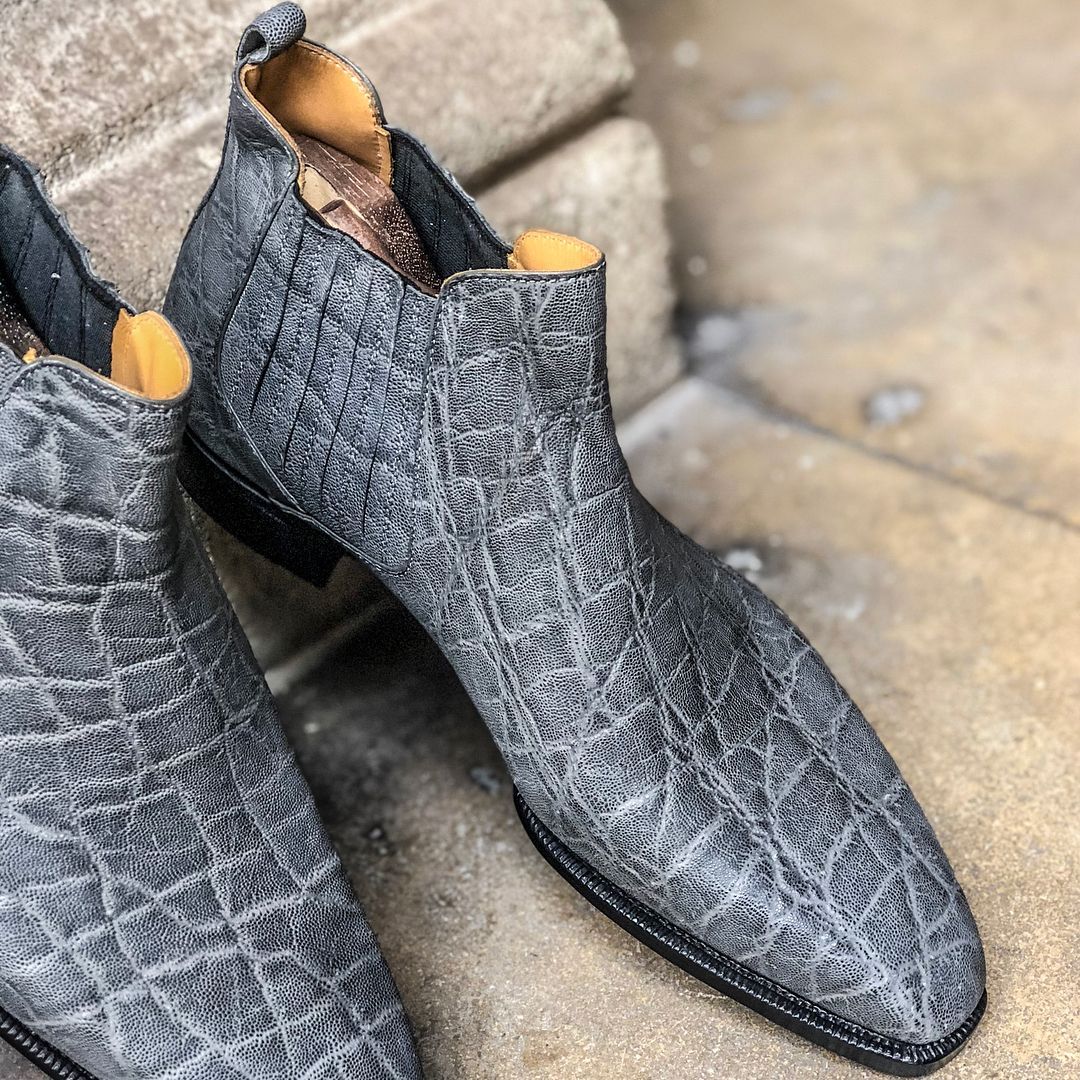 Ultimate Chelsea Boots in Grey Elephant