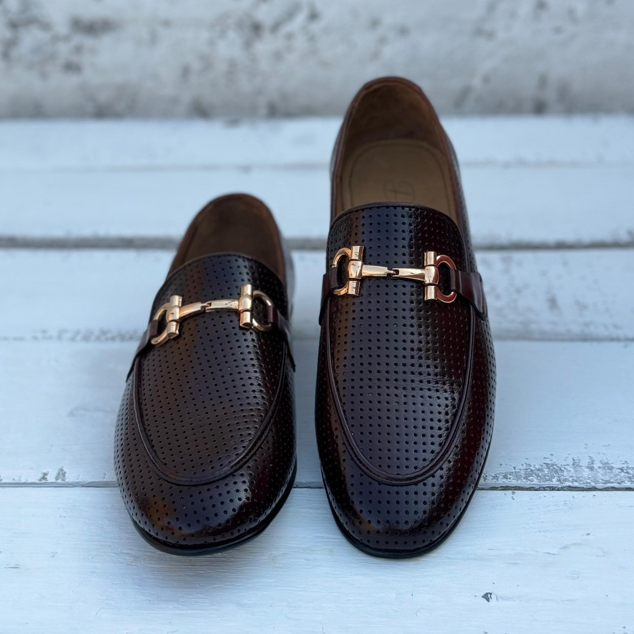 The Ruma Dotted Brown - 2473