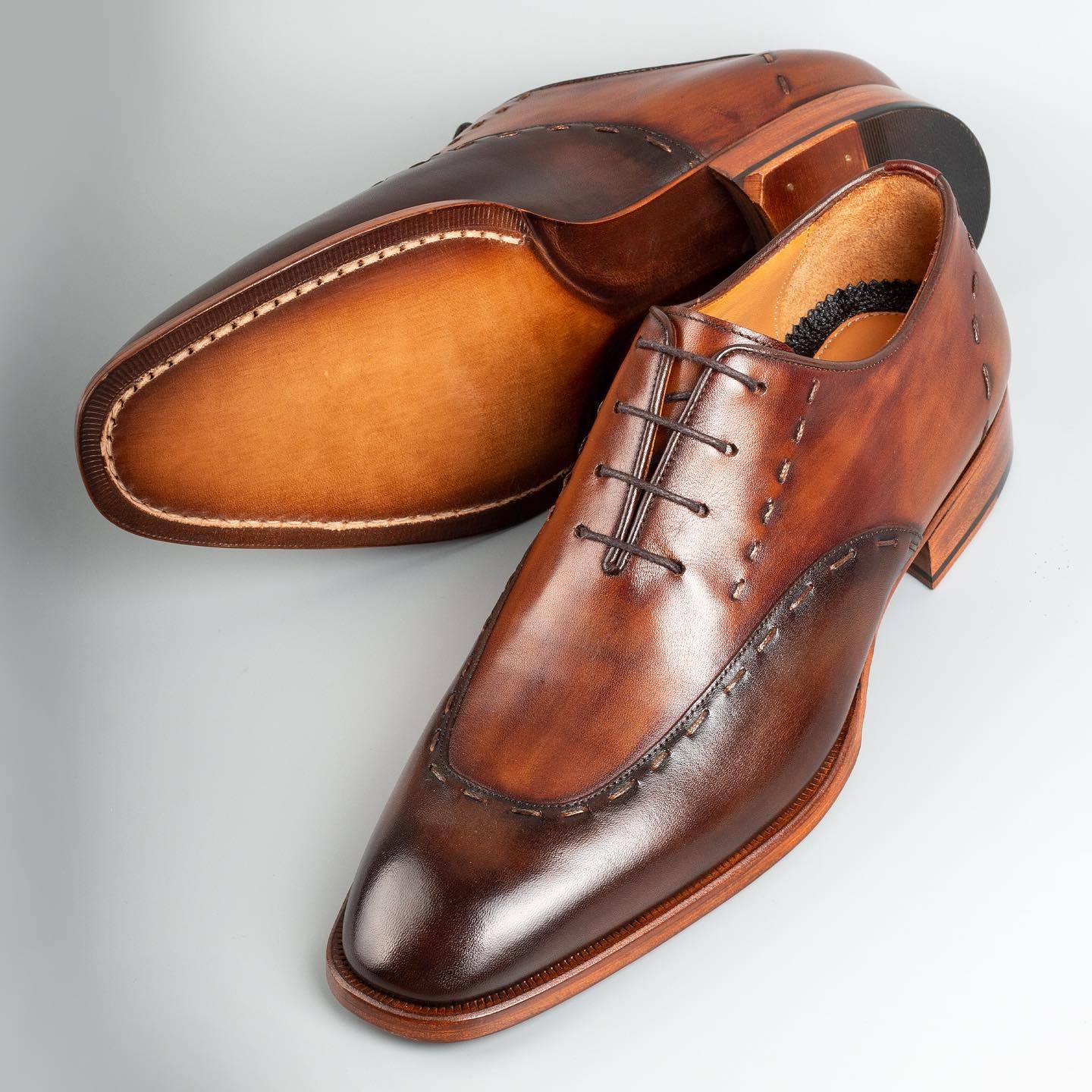 Top-Grain Calf Leather Dress Shoes