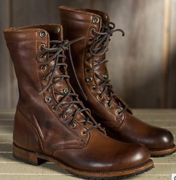 Fall and Winter Biker Boots Rider Short Boots