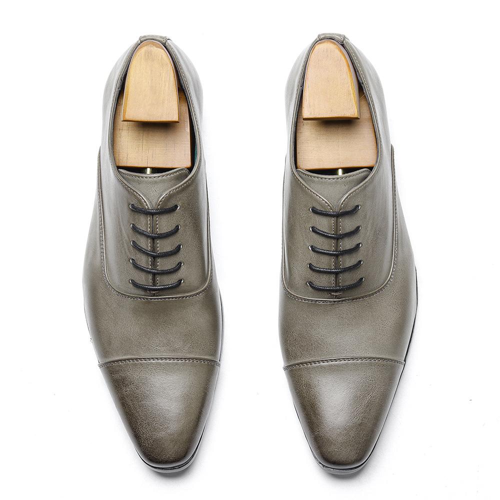 High-end Pointed Toe Oxfords Men's Business Shoes