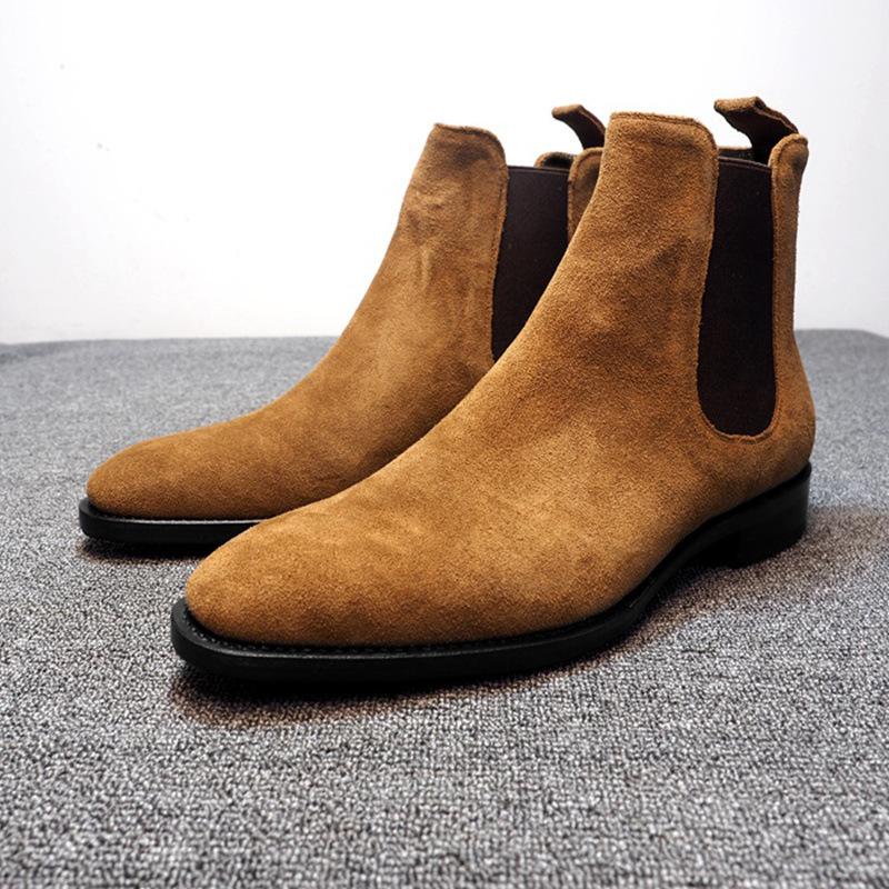 Men's Chelsea Suede Boots